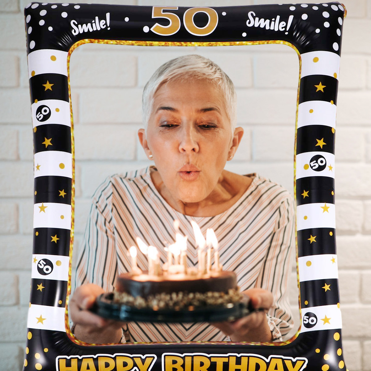 Photo Booth Frame - Birthday Party Photo Booth Frame Decoration