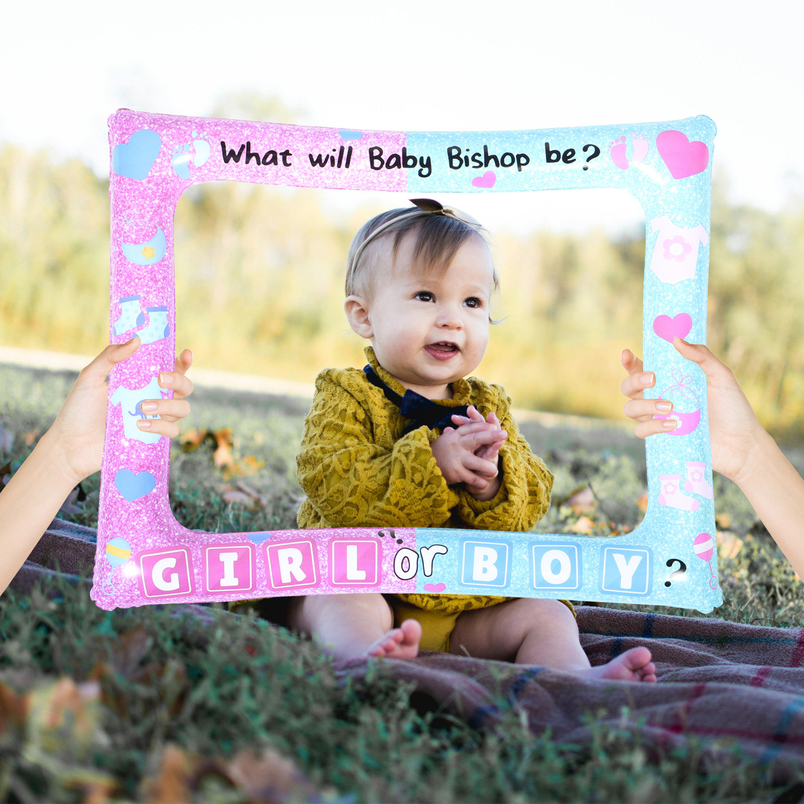 Baby Gender Reveal Photo Booth - Photo Booth Frame ulasan dan harga