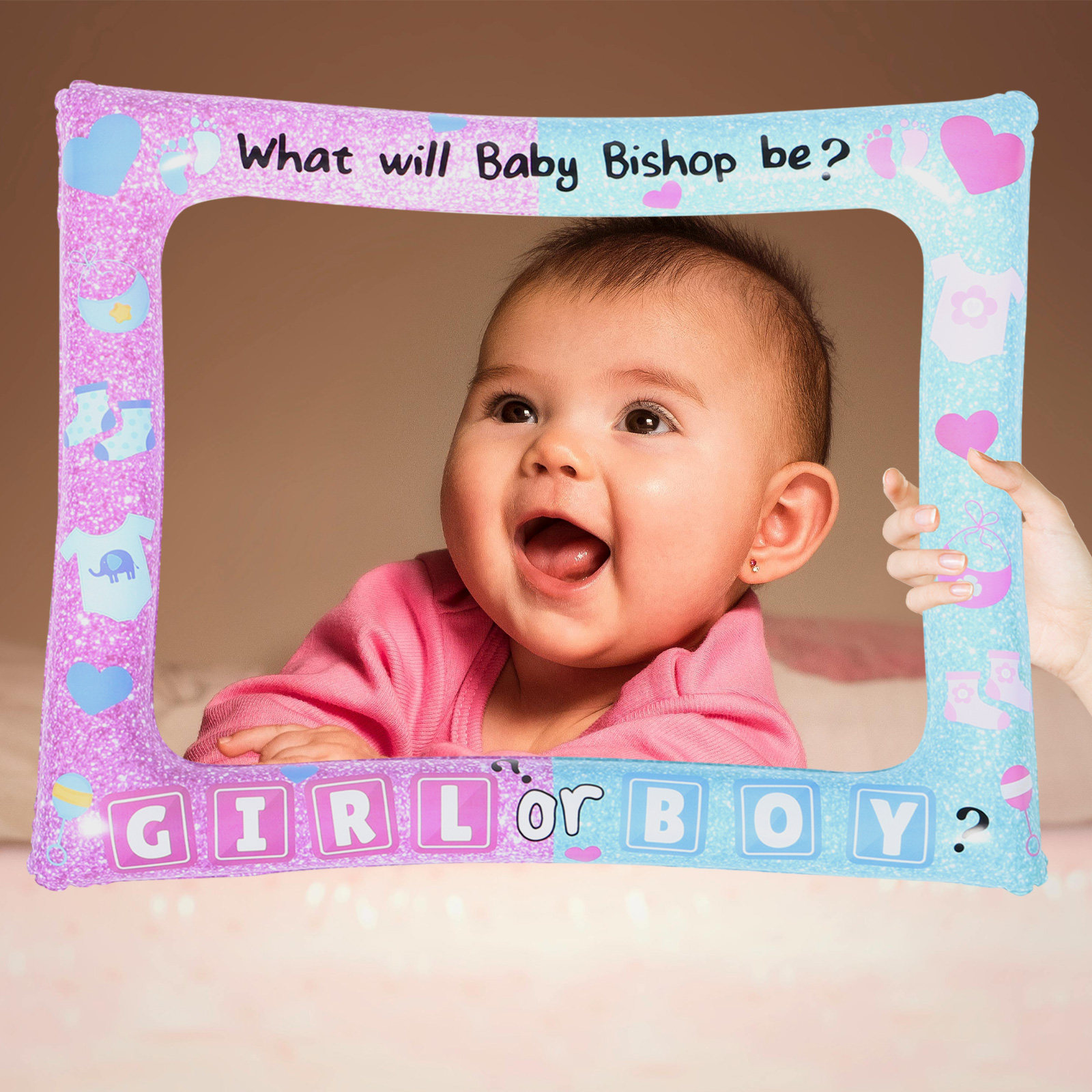 Baby Gender Reveal Photo Booth - Photo Booth Frame ulasan dan harga