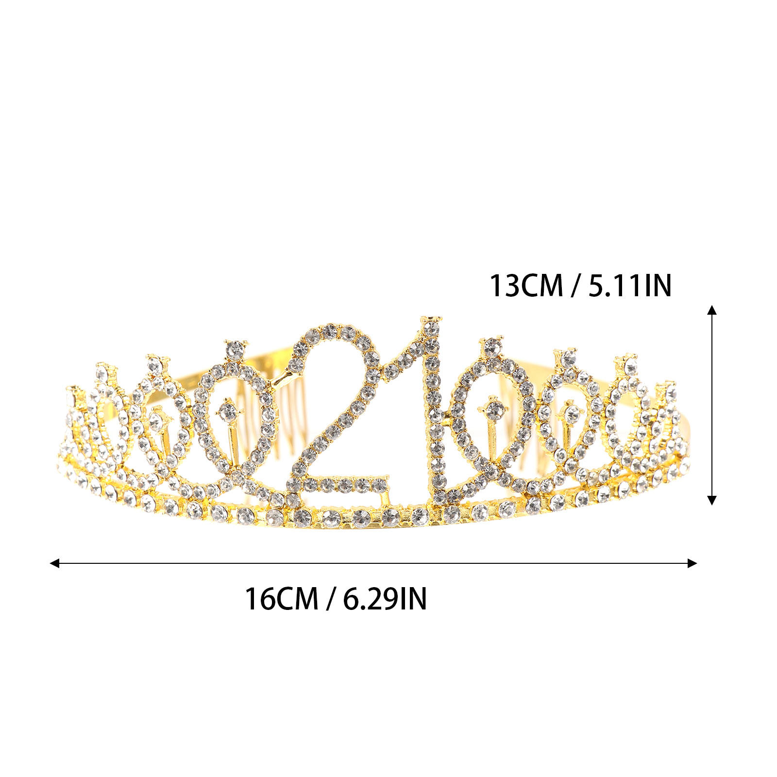 1Set Birthday Crown Sash Banne - Birthday Sash Glitter ulasan dan harga