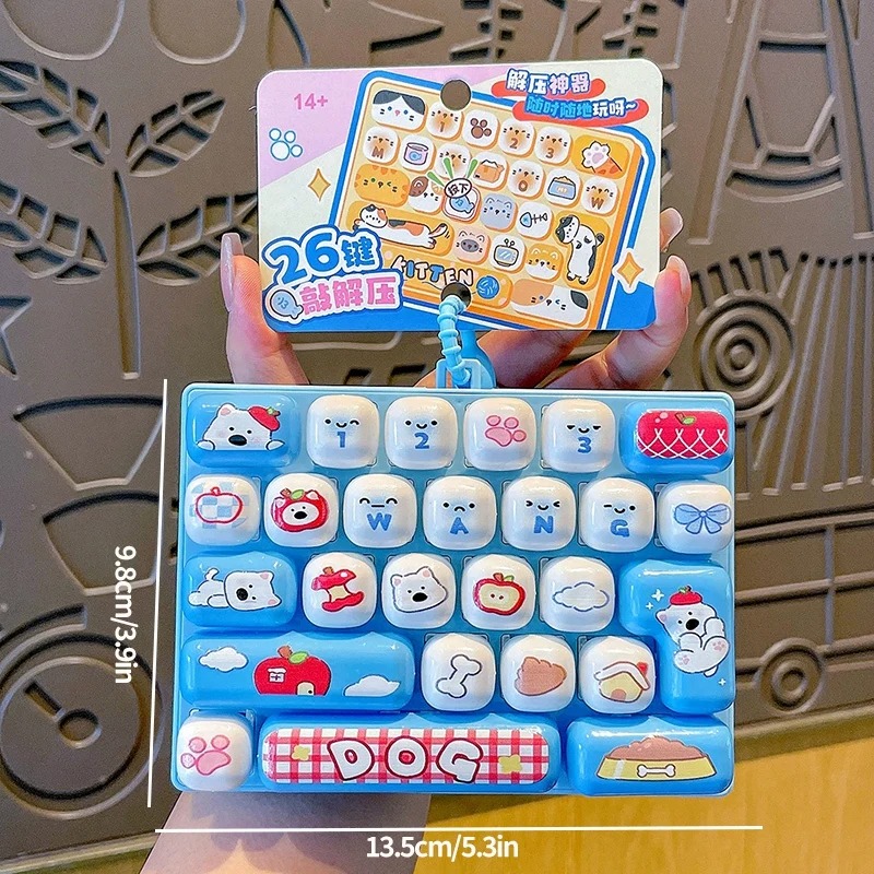 26-Grid Anti-Stress Keyboard K - Party Favor Bag ulasan dan harga