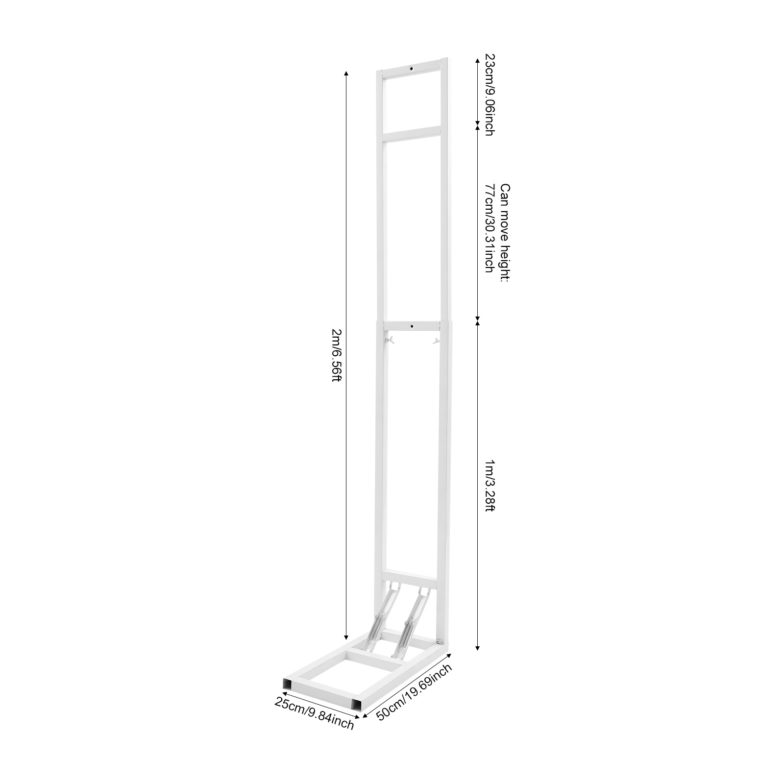 White Freestanding Iron Weddin - Photo Booth Frame ulasan dan harga