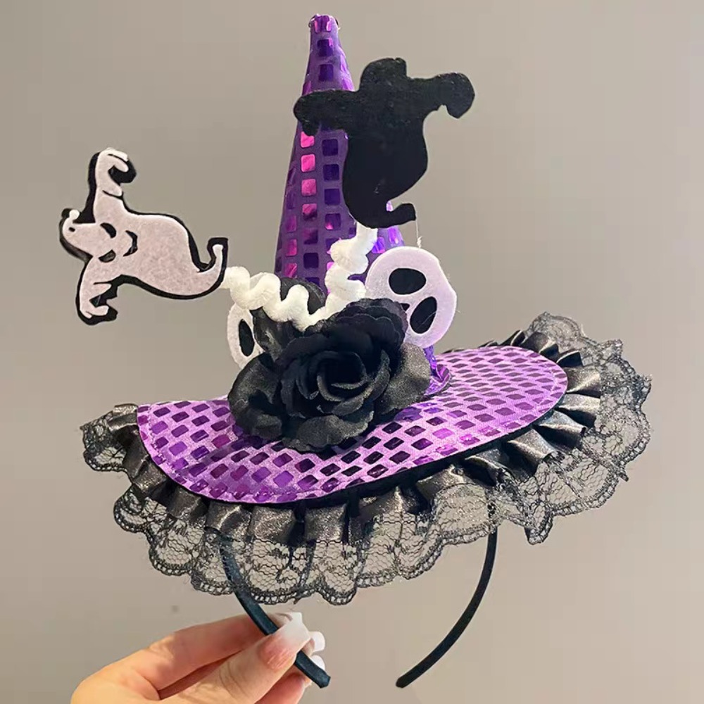 Spider Halloween Witch Hat Hea - Party Hat Cone ulasan dan harga