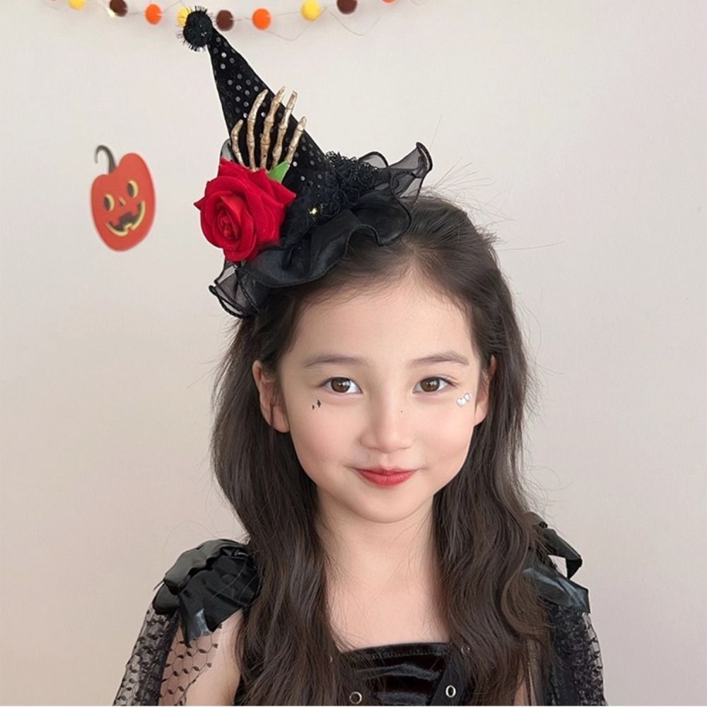 Spider Halloween Witch Hat Hea - Party Hat Cone ulasan dan harga