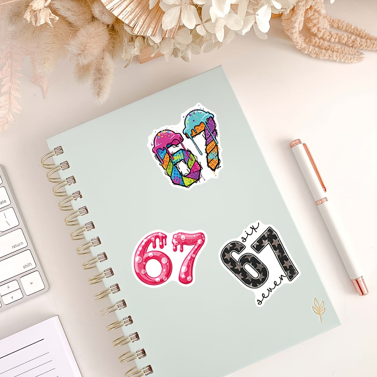 50pcs Number 67 Digital Graffi - Plastic Cup 50Pcs ulasan dan harga