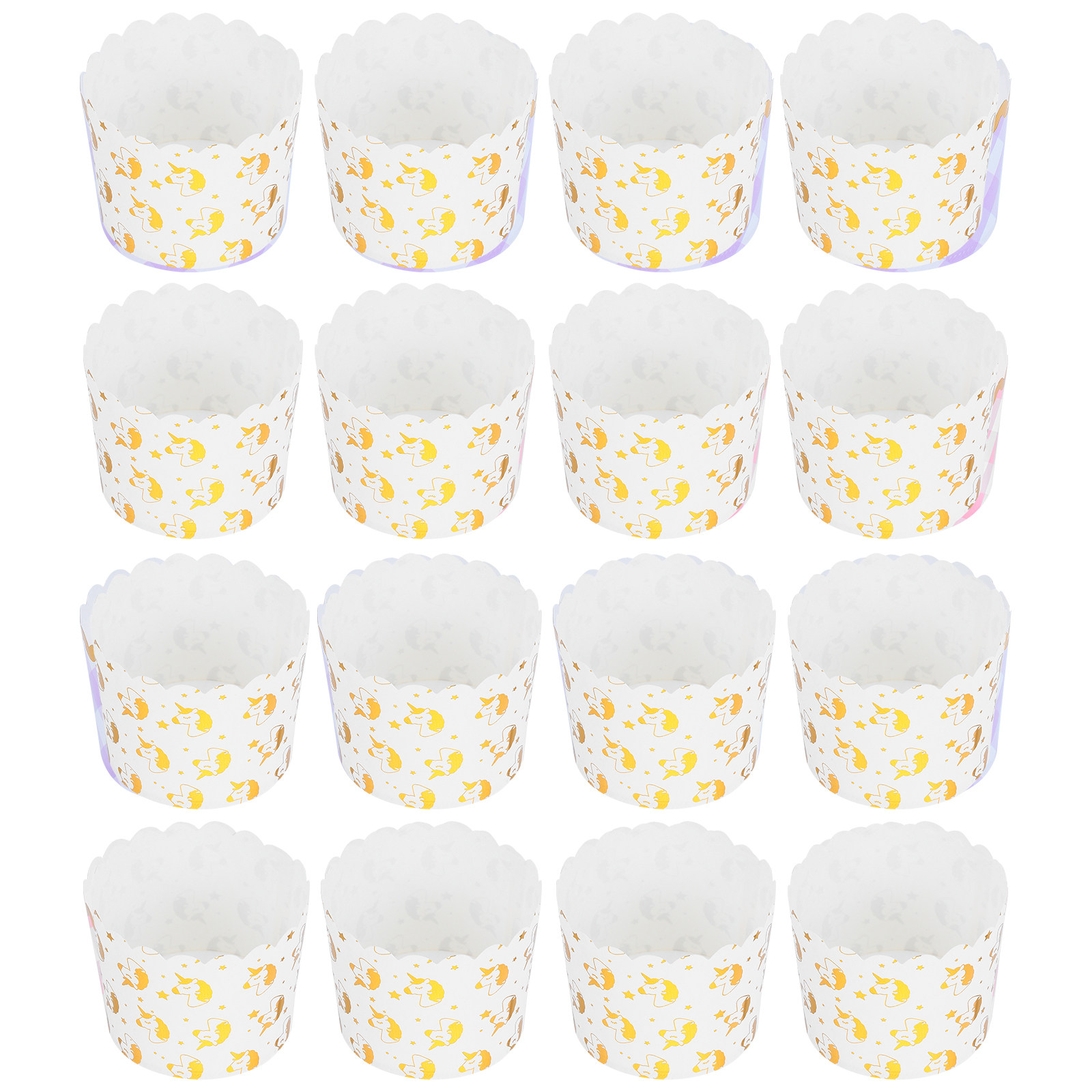 50Pcs Cupcake Cups Premium Pap - Plastic Cup 50Pcs ulasan dan harga