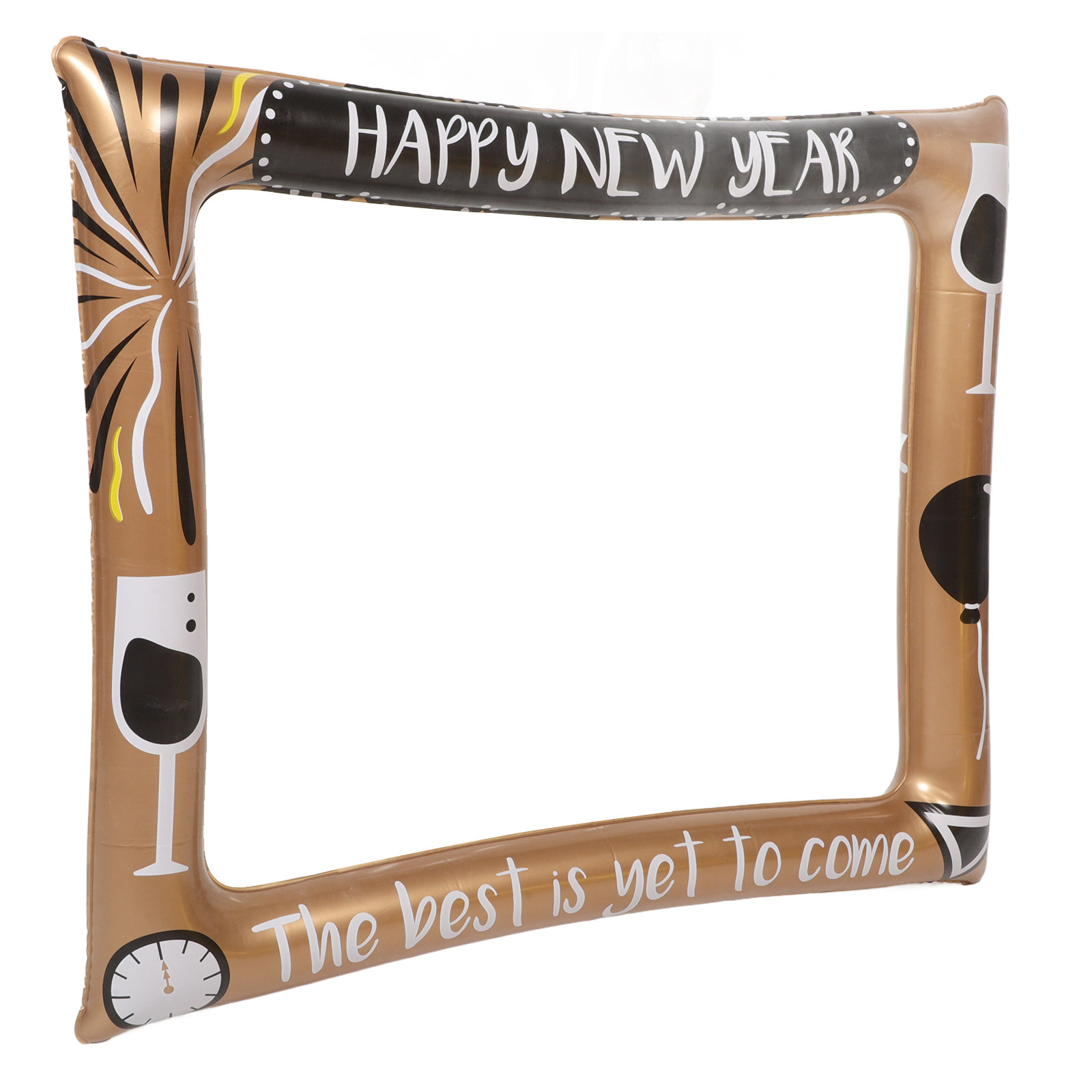 Inflatable Happy New Year Phot - Photo Booth Frame ulasan dan harga