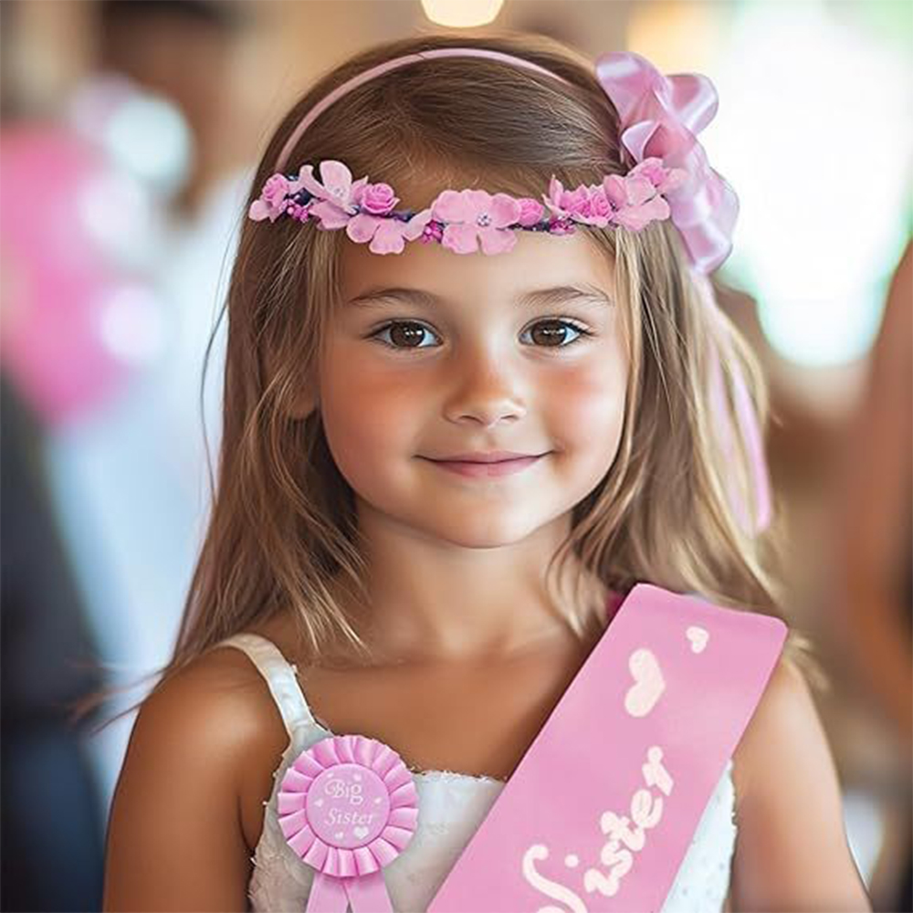Pink Blue Baby Shower Glitter  - Birthday Sash Glitter ulasan dan harga