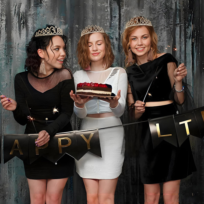 30- 50th  Birthday Anniversary - Birthday Sash Glitter ulasan dan harga