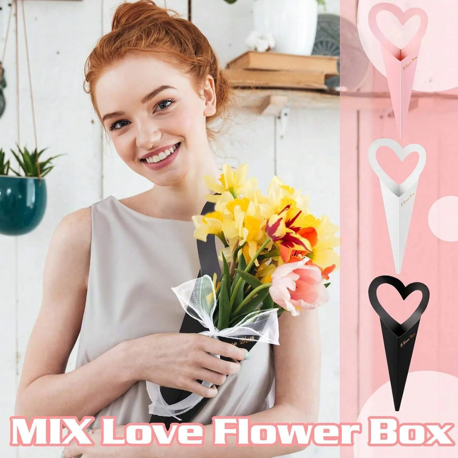 12/24/36pcs Bouquet Bag, Suita - Cotton Candy Cone ulasan dan harga
