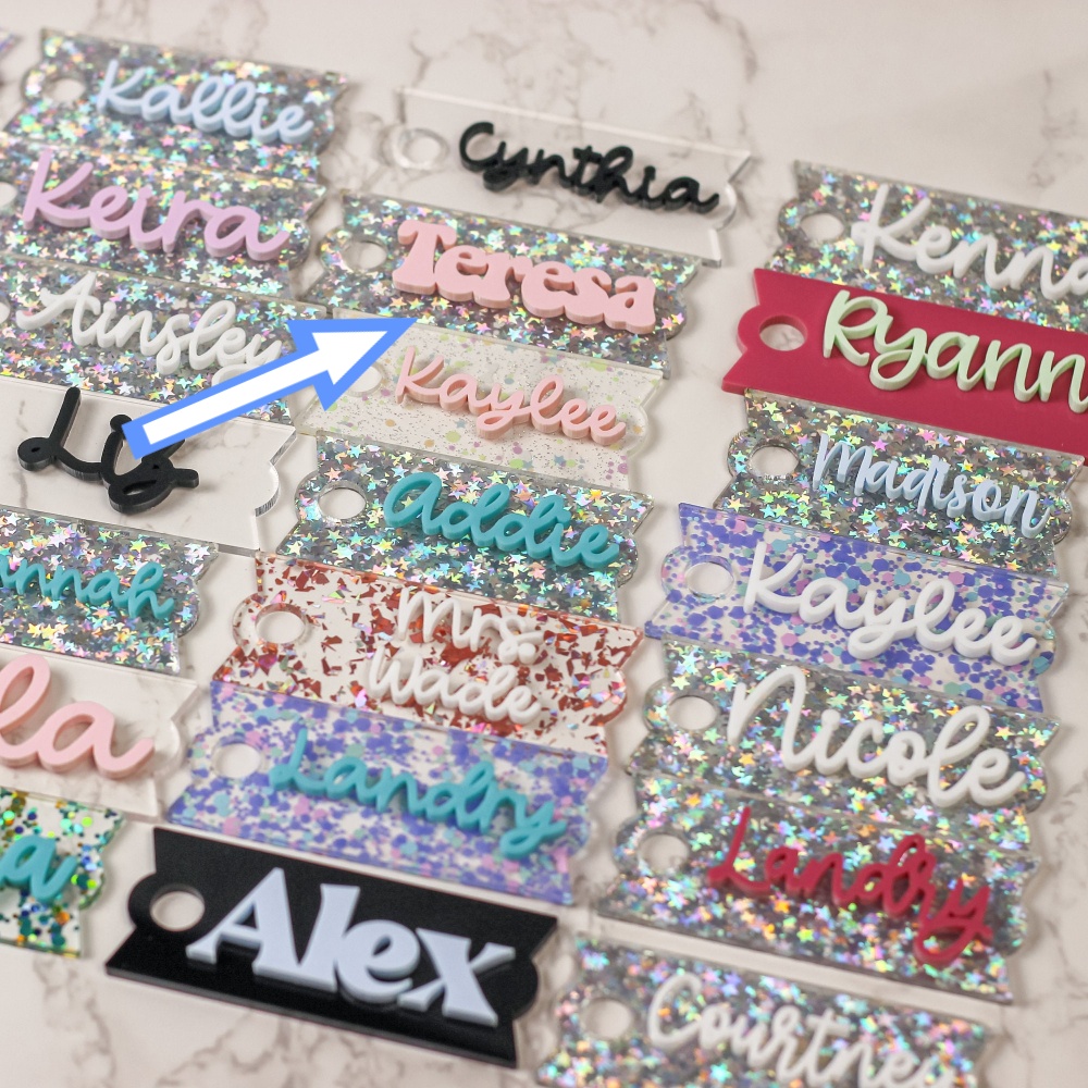 1PC Custom PMMA Cup Charm - Pe - Event Suppliers ulasan dan harga