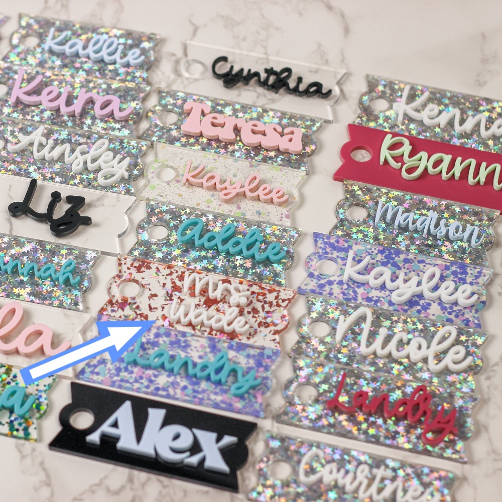 1PC Custom PMMA Cup Charm - Pe - Event Suppliers ulasan dan harga