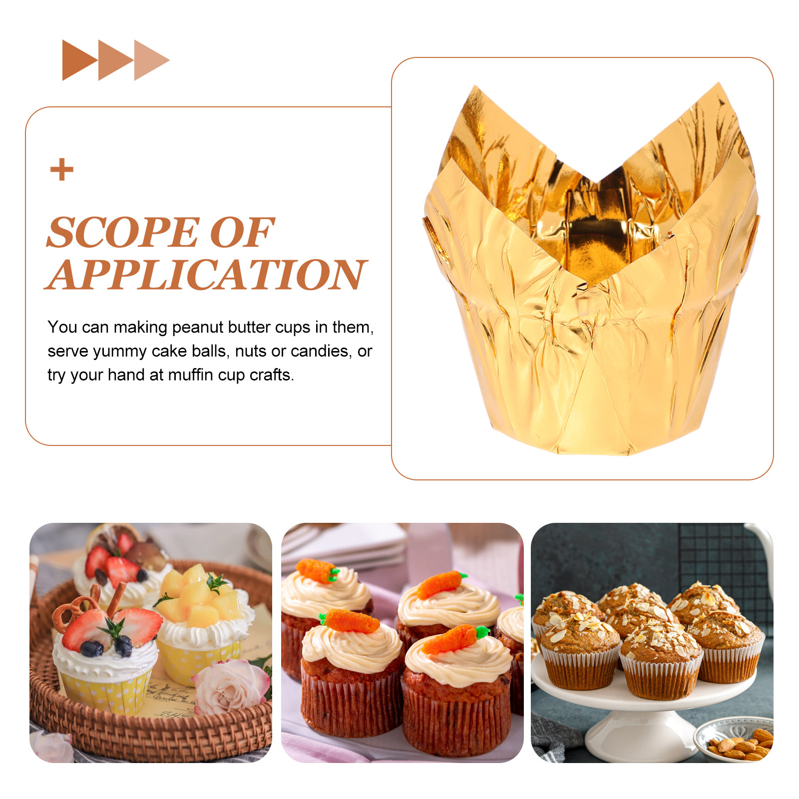 50Pcs Premium Paper Cake Cups  - Plastic Cup 50Pcs ulasan dan harga