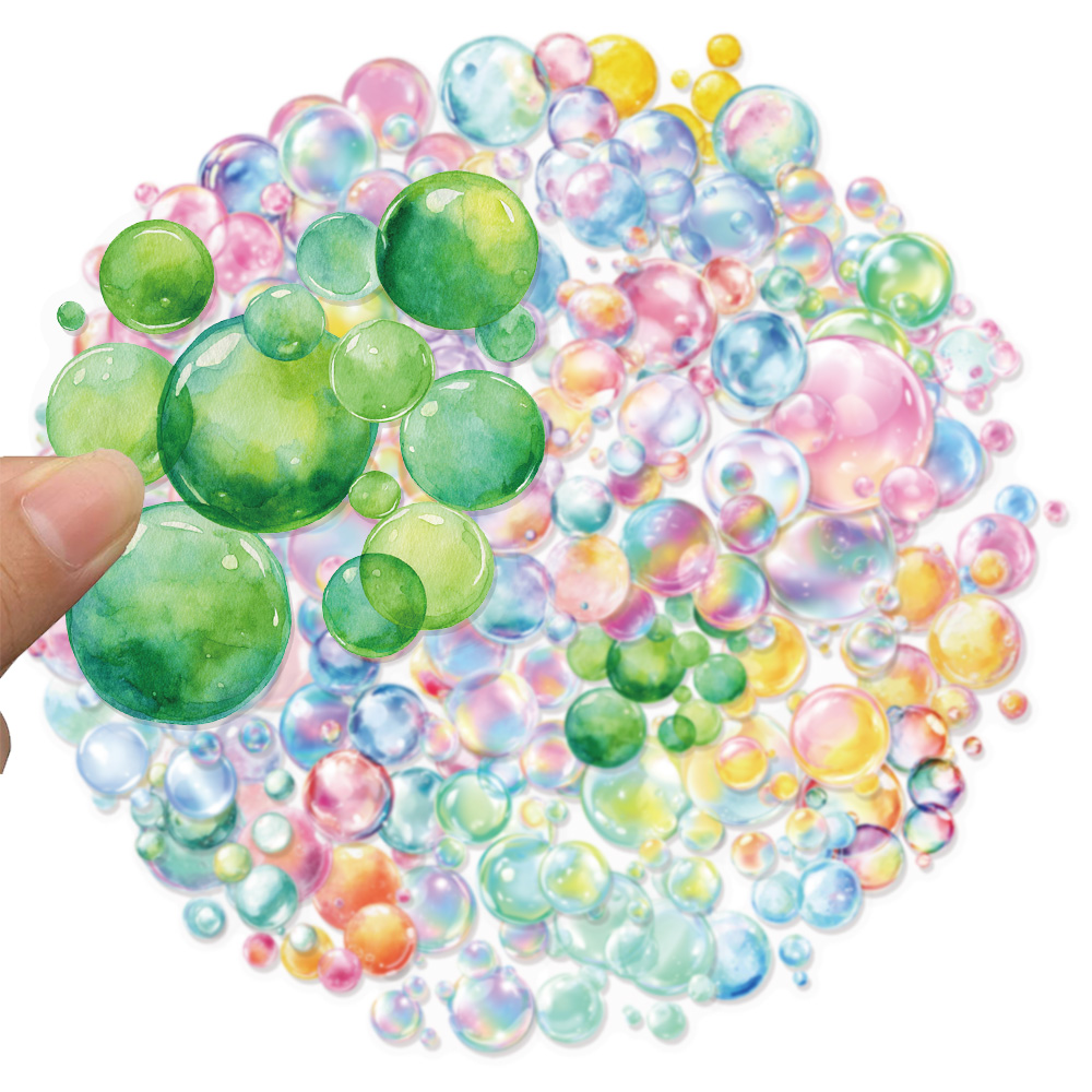 50PCS Colorful Bubble Colorful - Plastic Cup 50Pcs ulasan dan harga