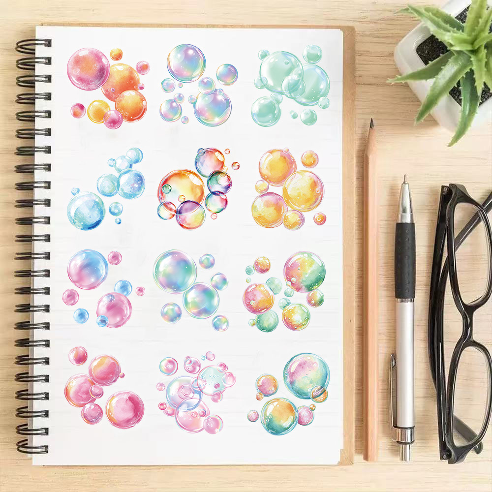 50PCS Colorful Bubble Colorful - Plastic Cup 50Pcs ulasan dan harga
