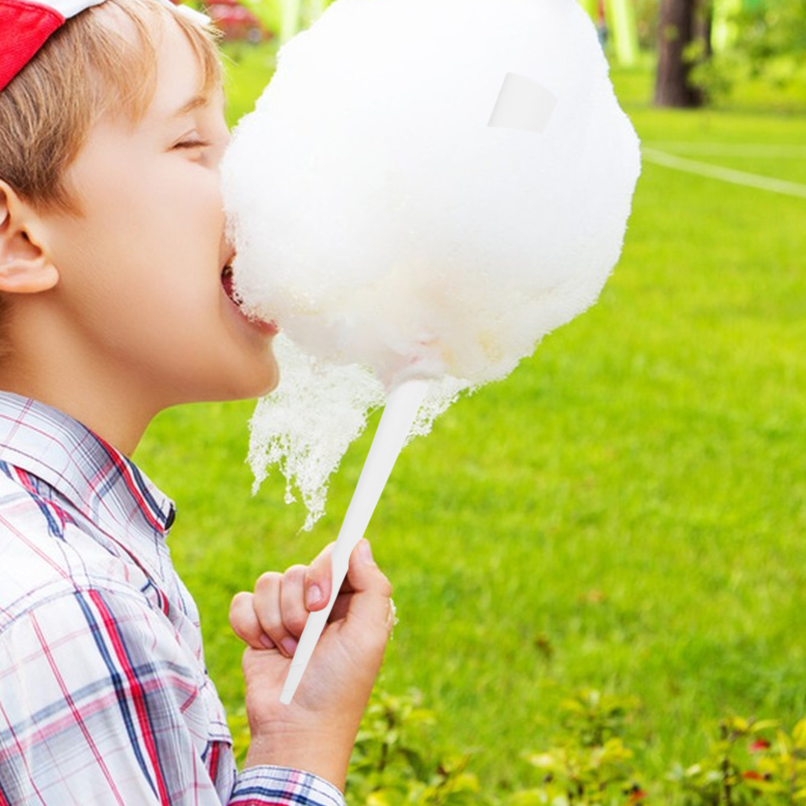 20Pcs Cotton Candy Paper Stick - Cotton Candy Cone ulasan dan harga