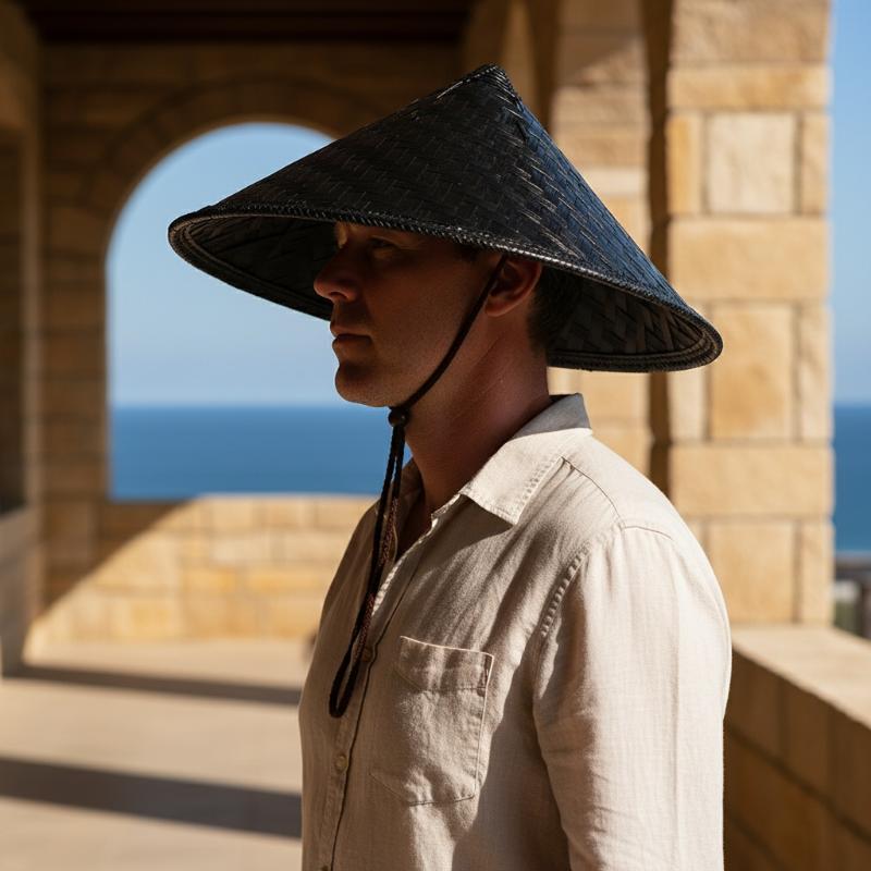 Hat Samurai Straw Ninja Chines - Party Hat Cone ulasan dan harga