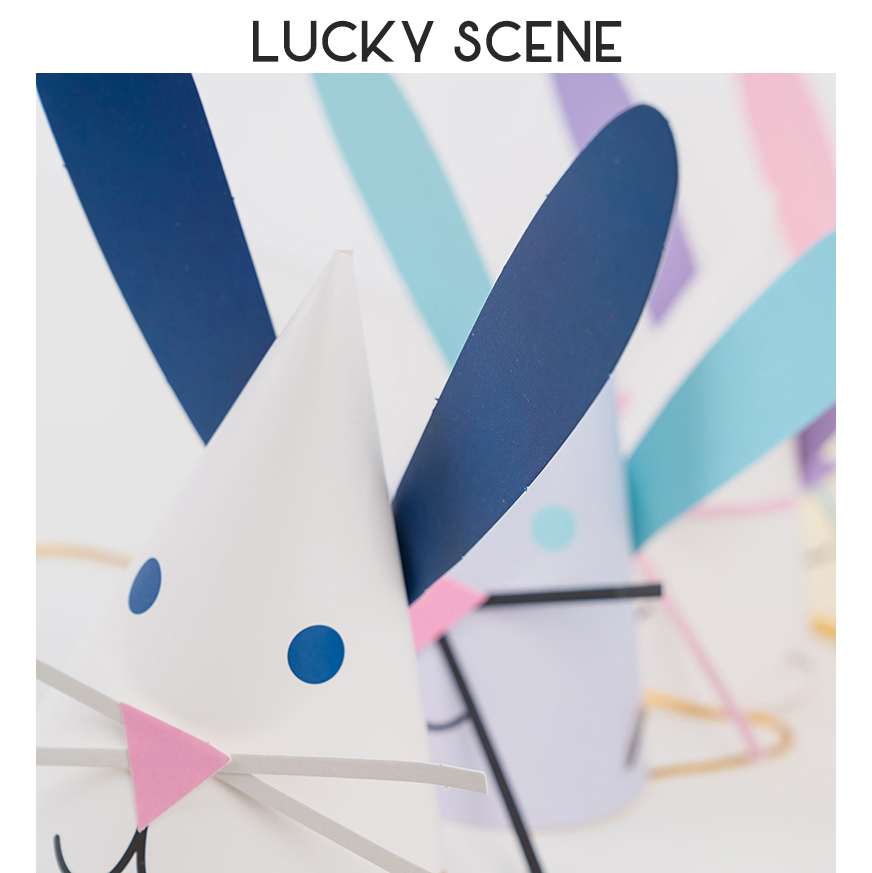 Bunny Ears Birthday Hat Cute B - Party Hat Cone ulasan dan harga