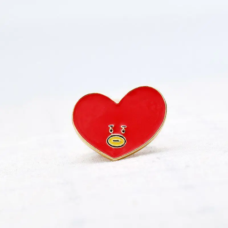 BT21 Metal Brooch Badges Carto - Supply Event ulasan dan harga